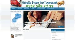 Desktop Screenshot of gunduzevdeneve.com